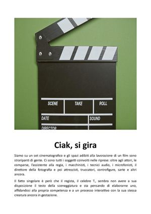 Ciak, Si Gira