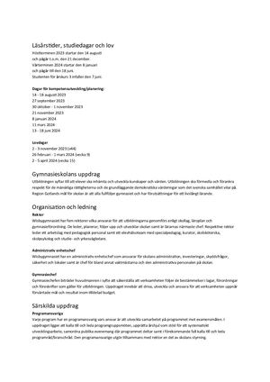 Personalhandbok 2324