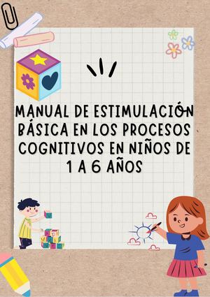 Manual básico de actividades cognitivas.