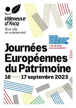Journées du Patrimoine 2023 à Villeneuve d'Ascq
