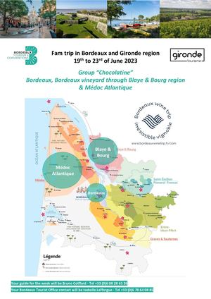 Bordeaux And Gironde Region Fam Trip Group #1 Chocolatine Guide