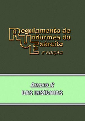 RUE - Anexo C - DAS INSÍGNIAS