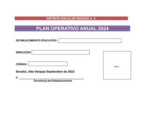 Calaméo - Manual Del Diseño De Un Plan Operativo Anual