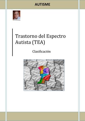 Trastorno De Espectro Autista (Tea) Clasificación