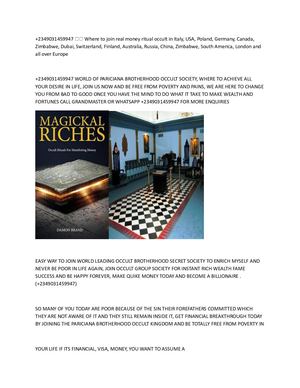 +2349031459947 ꧁꧂ Where to join real money ritual occult in Italy, USA, Poland, Germany, Canada, Zimbabwe, Dubai, Switzerland, Finland, Australia, Russia, China, Zimbabwe, South America, London and all over Europe
