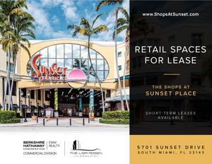 The Shops At Sunset Place Leasing Brochure