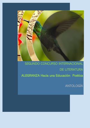 Antología Alegranza Concurso De Literatura