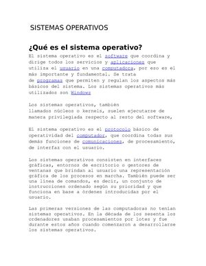 Sistemas Operativo