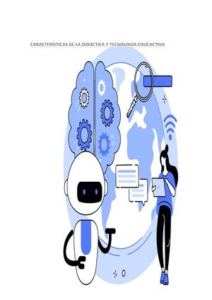 Características De La Didáctica Y Tecnología Educactiva Cuadernillo