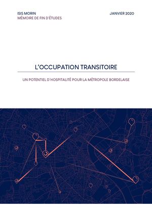 L’occupation transitoire : un potentiel d’hospitalité pour la métropole bordelaise