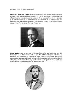 Contribuyentes de la Administración