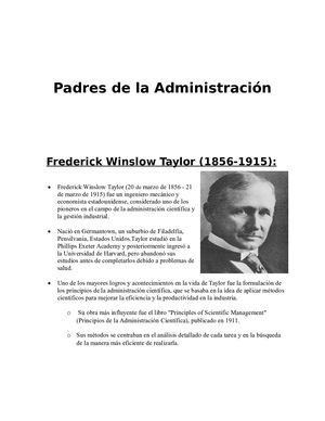 Padres De La Administración