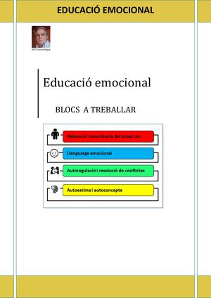 Educació Emocional Blocs A Treballar