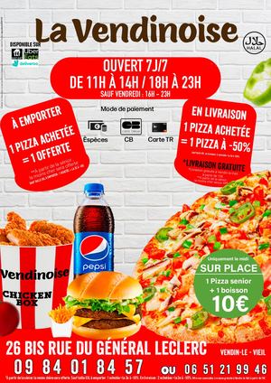 La Vendinoise Menu Mars 2023 (1)