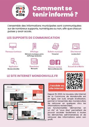Comment m'informer à Mondonville ?