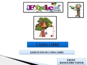 Problemas De Caida Libre