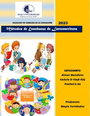 Metodos De Lectoescritura