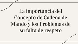 La Importancia De La Cadena: por Diego Guzman Umanzor