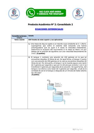 Ecuaciones Diferenciales Pa2