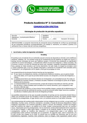 Comunicacion Efectiva Pa2