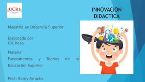 Innovación Didáctica
