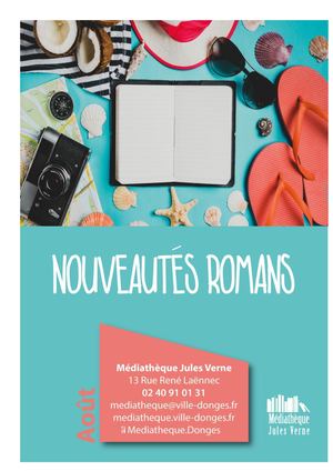 Nouveautés Romans Août 2023