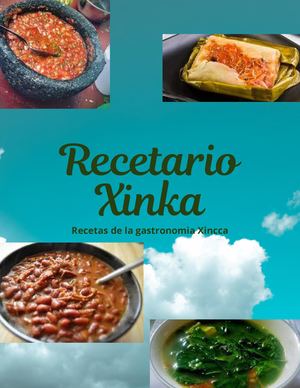 Recetario Xinka