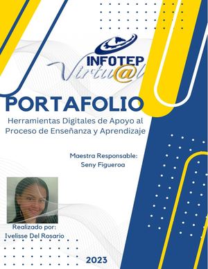 Trabajo Final Ivelisse Del Rosario Portafolio De Herramientas Digitales De Apoyo Al Proceso De Enseñanza Aprendizaje