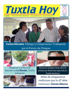 Tuxtla Hoy 21 Agosto 2023