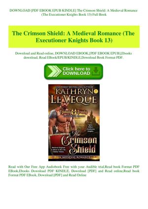 Calaméo - The Crimson Shield A Medieval Romance (The Executioner ...