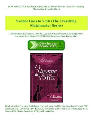 Yvonne Goes To York (The Travelling Matchmaker Series)