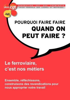Livret UFCM :  Pourquoi Faire Faire quand on peut faire ?