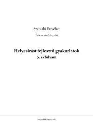 MK-2482 Helyesírást fejlesztő gyakorlatok 5