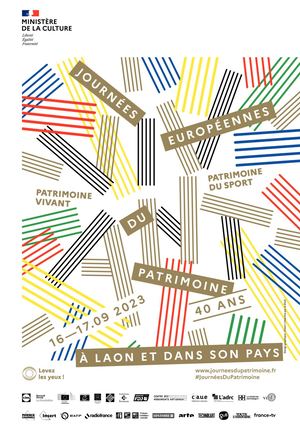 Brochure des Journées Européennes du Patrimoine 2023 en Pays de Laon