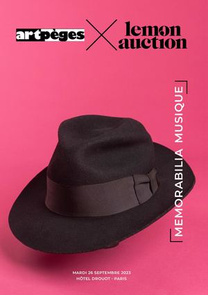 Catalogue Memorabilia Musique