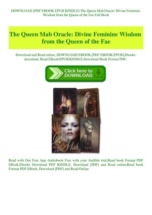 The Queen Mab Oracle Divine Feminine Wisdom From The Queen Of The Fae