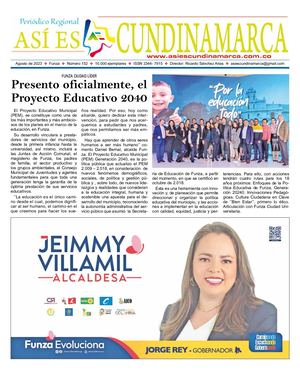 Asi Es Cundinamarca Edicion 152 Agosto 2 023 Baja