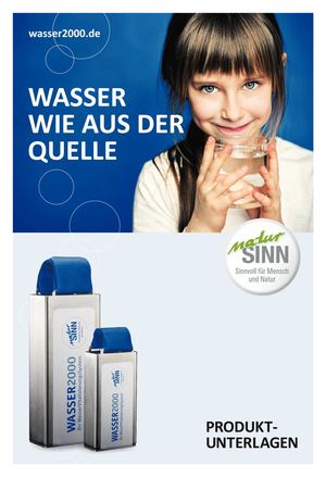 WASSER2000 - Infomappe