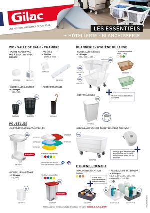 Gilac Les Essentiels Hôtellerie FR ESHOP