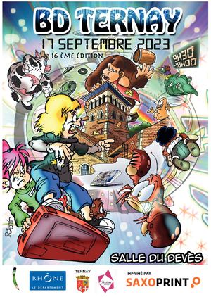 Festival BD Ternay - 17/9/23 - Demandez le programme !!