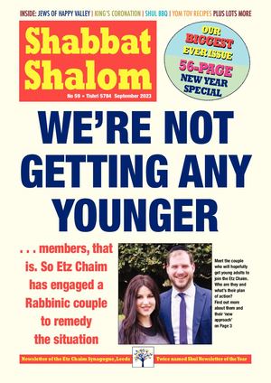 Shabbat Shalom No 59 September 2023