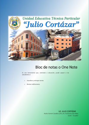 Manual De Uso Del One Note