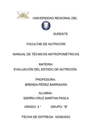 Manual Antropometrico