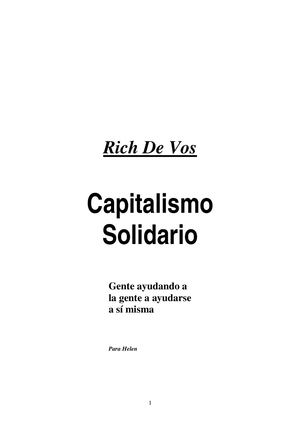 Capitalismo Solidario