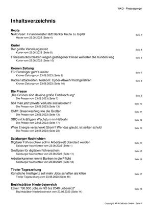 Pressespiegel 20230823