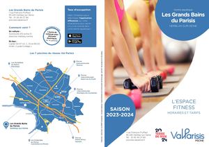 Dépliant Fitness Saison 2023 24