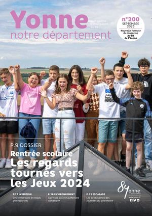 Yonne Notre Département n°200 septembre 2023