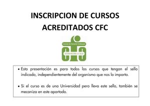 6.1 INSCRIPCION CURSOS ACREDITADOS CFC