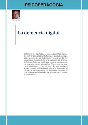 Demencia Digital