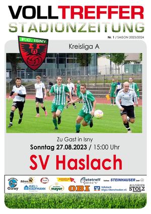 1. Ausgabe Stadionzeitung 2023/24